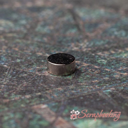 Неодимовый магнит круглый 4мм*2мм, 1шт