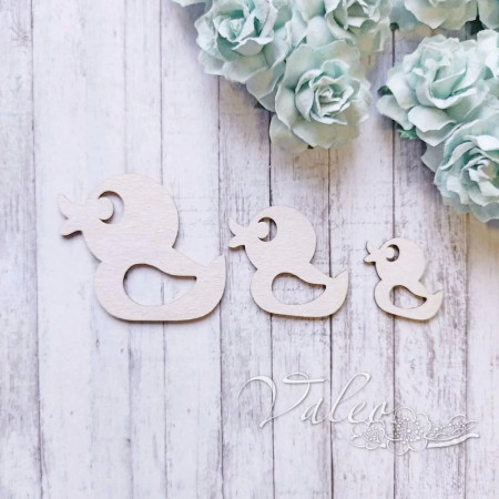 Чіпборд Valeo Качечки 3шт50*43мм 37*33мм 26*23мм V10548