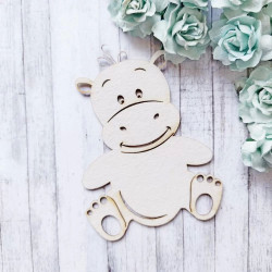 Чіпборд Valeo Бегемотик 93*127мм V10563