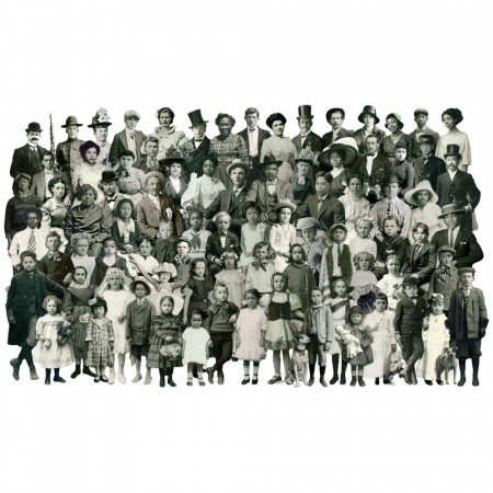 Высечки Tim Holtz Idea-Ology Paper Dolls Die-Cuts Solos 83шт