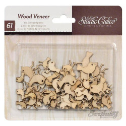 Чіпборд Studio Calico Heyday Tweets, 61шт