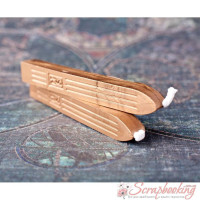 Сургуч з ґнотом 10см золото