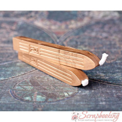 Сургуч з ґнотом 10см золото