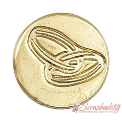 Сургучна печатка Manuscript Rings (весільні обручки), 1,9см
