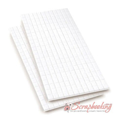 Клейові квадратики Multicraft 3d Foam Squares 6*6мм, 528шт