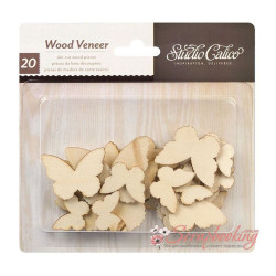 Чіпборд Studio Calico Classic Calico 2 Butterflies, 20шт
