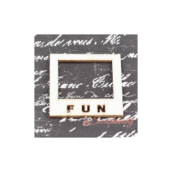 Чіпборд мк фоторамка "fan" 3,1*3,4см, 1шт