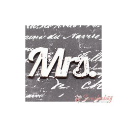 Чіпборд МК Mrs. 3,6*1,9см, 1шт