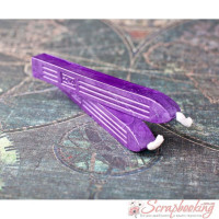 Сургуч с фитилем 10см сливовый