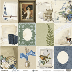 Аркуш паперу 30*30см Scrapmir Some days Картки односторонній