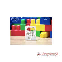 Чіпборд Вензелік Мобіль, 55*42 мм