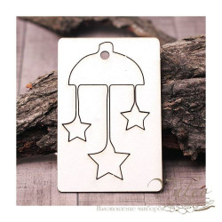 Чіпборд Valeo підвіска Дитяча 50*80мм V1097