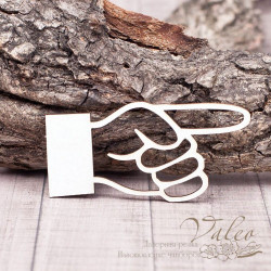 Чіпборд Valeo Рука 71*35мм V1188