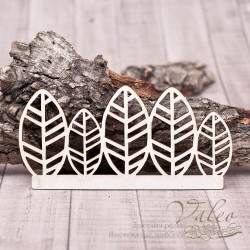 Чіпборд Valeo Бордюр листя 123*60мм V1209