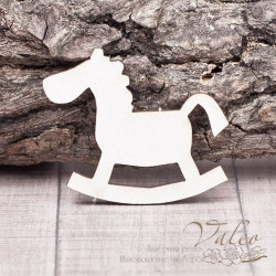 Чіпборд Valeo Конячка гойдалка 40*35мм V1325