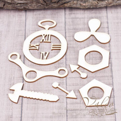 Чіпборд Valeo набір Годинник 118*78мм V1351