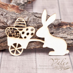 Чіпборд Valeo Зайчик 75*56мм V1357