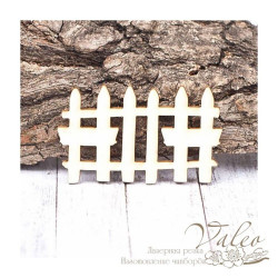 Чіпборд Valeo Парканчик 43*26мм V1462