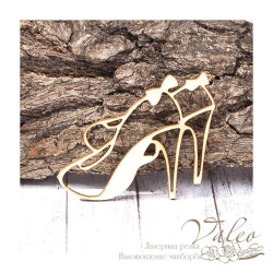 Чіпборд Valeo Туфельки 40*32мм V1455