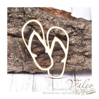 Чипборд Valeo Пляжные тапки 38*48мм V1454