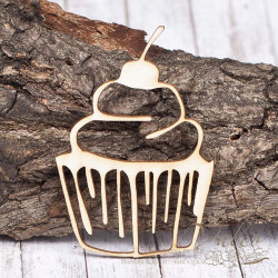 Чіпборд Valeo Тістечко 38*57мм V1470