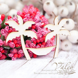 Чіпборд Valeo Пальми 65*42мм V1493