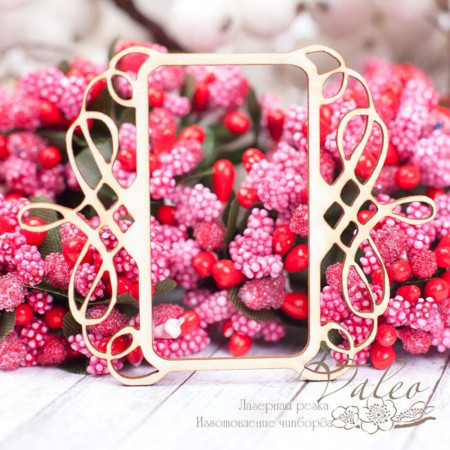 Чіпборд Valeo Ажурна рамка 51*63мм V1501