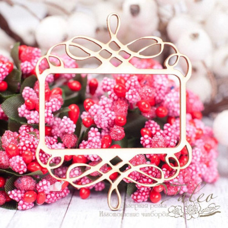 Чіпборд Valeo Ажурна рамка 51*63мм V1501