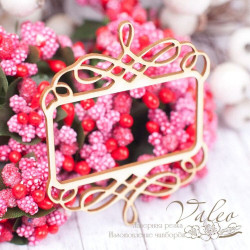 Чіпборд Valeo Ажурна рамка 51*63мм V1501