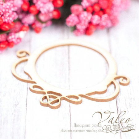 Чіпборд Valeo Ажурна рамка 53*48мм V1503