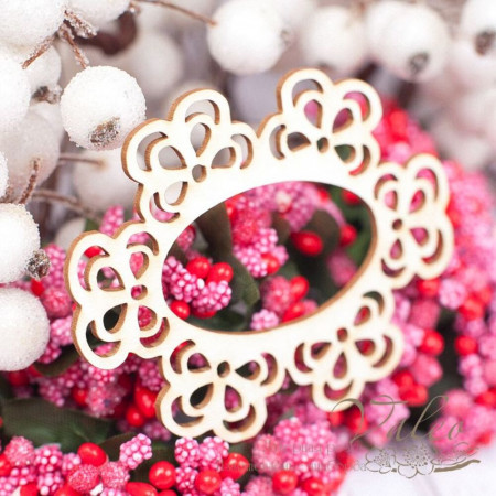 Чіпборд Valeo Ажурна рамка 57*70мм V1504