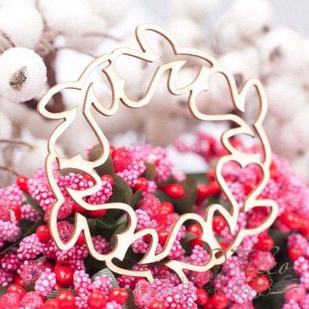 Чіпборд Valeo Ажурна рамка 64*61мм V1505