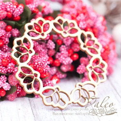 Чіпборд Valeo Ажурна рамка 57*57мм V1507