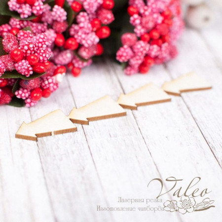 Чіпборд Valeo Бордюр стрілки 12*74мм V1514