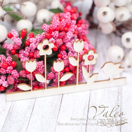 Чіпборд Valeo Квіткова клумба 91*44мм V1518