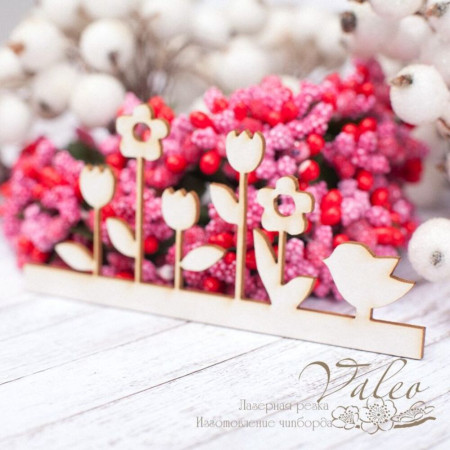 Чіпборд Valeo Квіткова клумба 91*44мм V1518