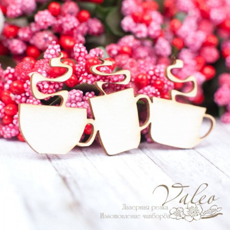 Чіпборд Valeo Чашки 58*28мм V1534