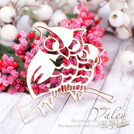 Чіпборд Valeo Совушки 67*70мм V1535