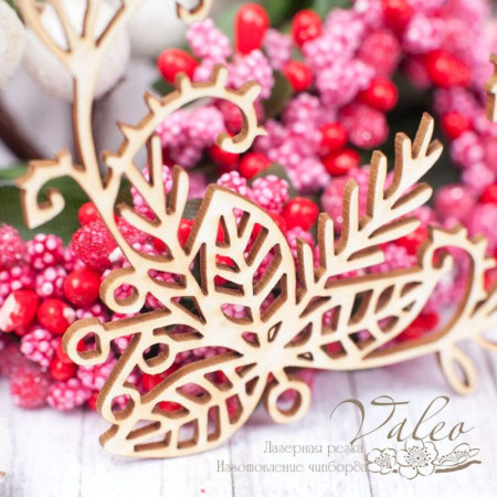 Чіпборд Valeo Ажурна рамка 88*82мм V1547