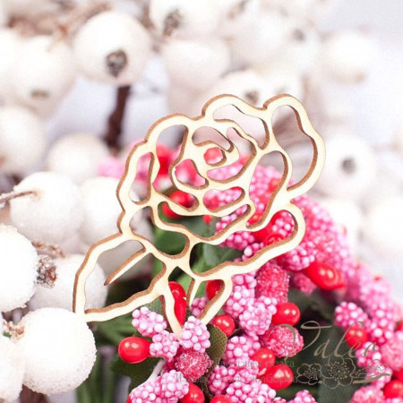 Чіпборд Valeo Квіточка 45*34мм V1554