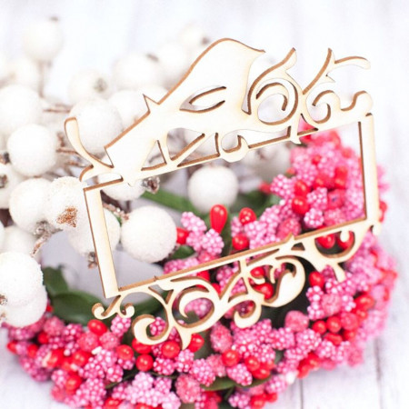 Чіпборд Valeo Ажурна рамка 70*70мм V1558