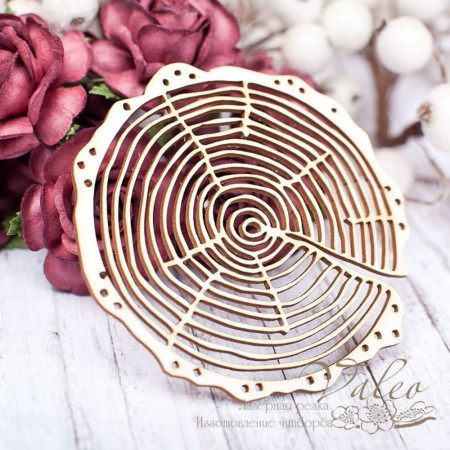 Чіпборд Valeo фон Зріз дерева 74*74мм V1643