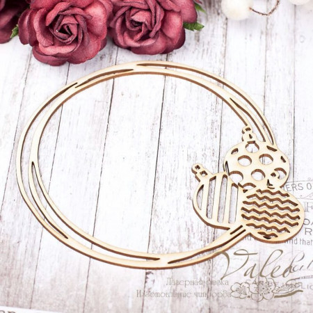 Чіпборд Valeo Ажурна рамка 96*100мм V1625