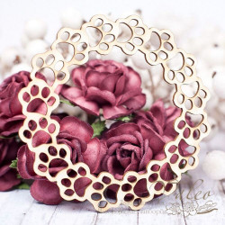 Чіпборд Valeo рамка Лапки 78*78мм V1639