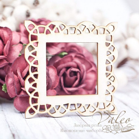 Чіпборд Valeo Ажурна рамка 56*56мм V1622