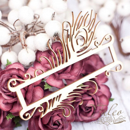 Чіпборд Valeo Ажурна рамка 88*65мм V1662