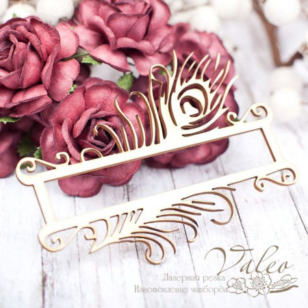 Чіпборд Valeo Ажурна рамка 88*65мм V1662