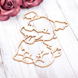 Чіпборд Valeo Песик 54*72мм V1663