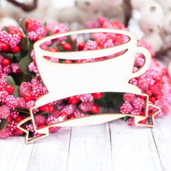 Чіпборд Valeo рамка Чашка 69*48мм V1564