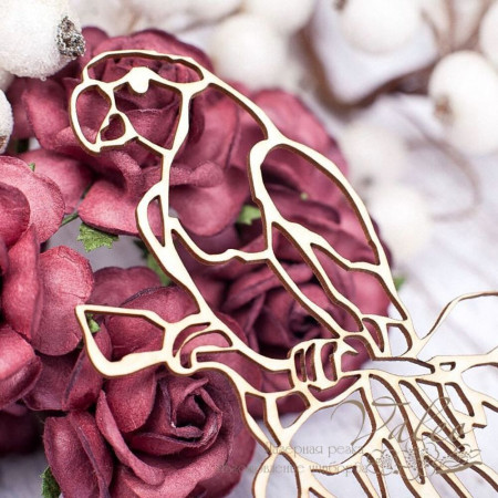 Чіпборд Valeo Папуга 58*106мм V1665